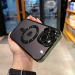 Luxury Magnetic Plating Clear Case For Magsafe Wireless Charging iPhone 11 12 13 14 15 16 17 Pro Max Air Plus Shockproof Cover - Image 12