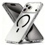 Original Transparent Phone Case For iPhone 16 17 15 14 13 Pro Max Plus Air 16e Clear For Magsafe Magnetic Wireless Cover funda - Image 20