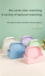 10Pcs Multi-function Spit Bone Dish Household Food Grade Plastic Spit Bone Dish Round Square Set Dining Table Garbage Plate - Image 8