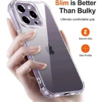 Luxury Shockproof Silicone Clear Phone Case For iPhone 17 16 15 14 13 12 11 Pro Max Mini X XR Xs 7 8 Plus Transparent Soft Cover - Image 5