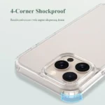 Lereach for iPhone 17/16/15/14/13/12/11/Xs Pro Max/plus/mini/air Phone Case TPU+Acrylic Shockproof Protective Clear Cover - Image 8