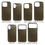 Retro Magnetic Leather Phone Case For iPhone 17 Pro Max 17Pro 17 16 16Pro for Magsafe Real Leather Cover Fundal Back Shell Capa - Image 4