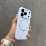 Original Liquid Silicone Magnetic Phone Case For iPhone 17 16 14 15 Plus 12 13 Pro Max 17 Air For Magsafe Wireless Charge Cover - Image 3