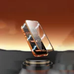 360 ° Full Protection Metal Magnetic Double-Sided Glass Snap Lock Phone Case For iPhone 17 Pro Max/17/Air/17 Pro Bumper Cover - Image 3