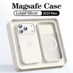 Original Liquid Silicone Magsafe Case for iPhone 17 13 15 16 14 Pro Max Wireless Charging For 17Pro 16 12 15 Magnetic Soft Cover - Image 8
