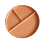 1pc Divided Breakfast Plate,3 Grids Round Plastic Individual Plate,Reusable Healthy Diet And Weight Loss Plate, Picnic Plate - Image 9