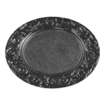 Plates Set Round Plates Reusable Plates Charger Plates 24 Packed Western Dim Sum Plates Silver Green Gold Black - Image 34