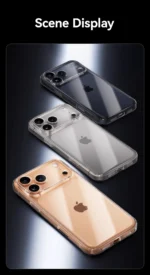 Joyroom Case For iPhone 17 16 Pro Max Case Crystal Transparent PC Anti-Yellow Lens Protection Cover For iPhone 17 Pro Max Case - Image 23