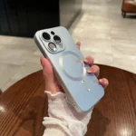 Luxury Black Magsafe Wireless Charge Case For iPhone 17 16 15 14 13 12 11 Pro Max Soft Magnetic Cover - Image 6