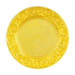 Plates Set Round Plates Reusable Plates Charger Plates 24 Packed Western Dim Sum Plates Silver Green Gold Black - Image 25
