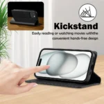 For iPhone 16 15 11 17 Pro Max Case Leather Wallet Flip Cover For iPhone 13 12 Mini Phone Case For iPhone 14 7 8 Plus XS XR case - Image 21