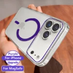 Original Transparent Phone Case For iPhone 16 17 15 14 13 Pro Max Plus Air 16e Clear For Magsafe Magnetic Wireless Cover funda - Image 12