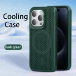 Cooling Heat Dissipation Phone Case For iPhone 17 16 15 14 13 12 11 Pro Max Plus Breathable Hard Back Magnetic Cover For Magsafe - Image 24