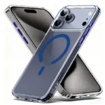 Original Transparent Phone Case For iPhone 16 17 15 14 13 Pro Max Plus Air 16e Clear For Magsafe Magnetic Wireless Cover funda - Image 17