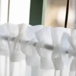 1pc White Small Curtain for Living Room Kitchen Cabinet Home Decor Romantic Short Window Treatment Drapes Door Cafe Sheer Voile - Image 11