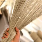 New 1 piece 100x200cm Glitter String Cheap Door Curtain Beads Room Dividers Beaded Fringe polyester fabric Window Panel 1x2m - Image 4