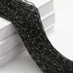 New 1 piece 100x200cm Glitter String Cheap Door Curtain Beads Room Dividers Beaded Fringe polyester fabric Window Panel 1x2m - Image 22