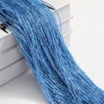 New 1 piece 100x200cm Glitter String Cheap Door Curtain Beads Room Dividers Beaded Fringe polyester fabric Window Panel 1x2m - Image 18